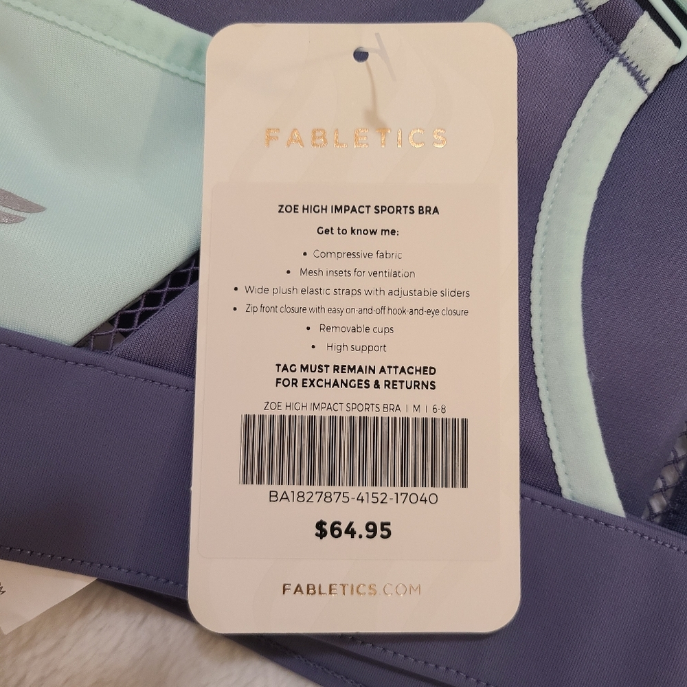Fabletics - zoe high impact sports bra